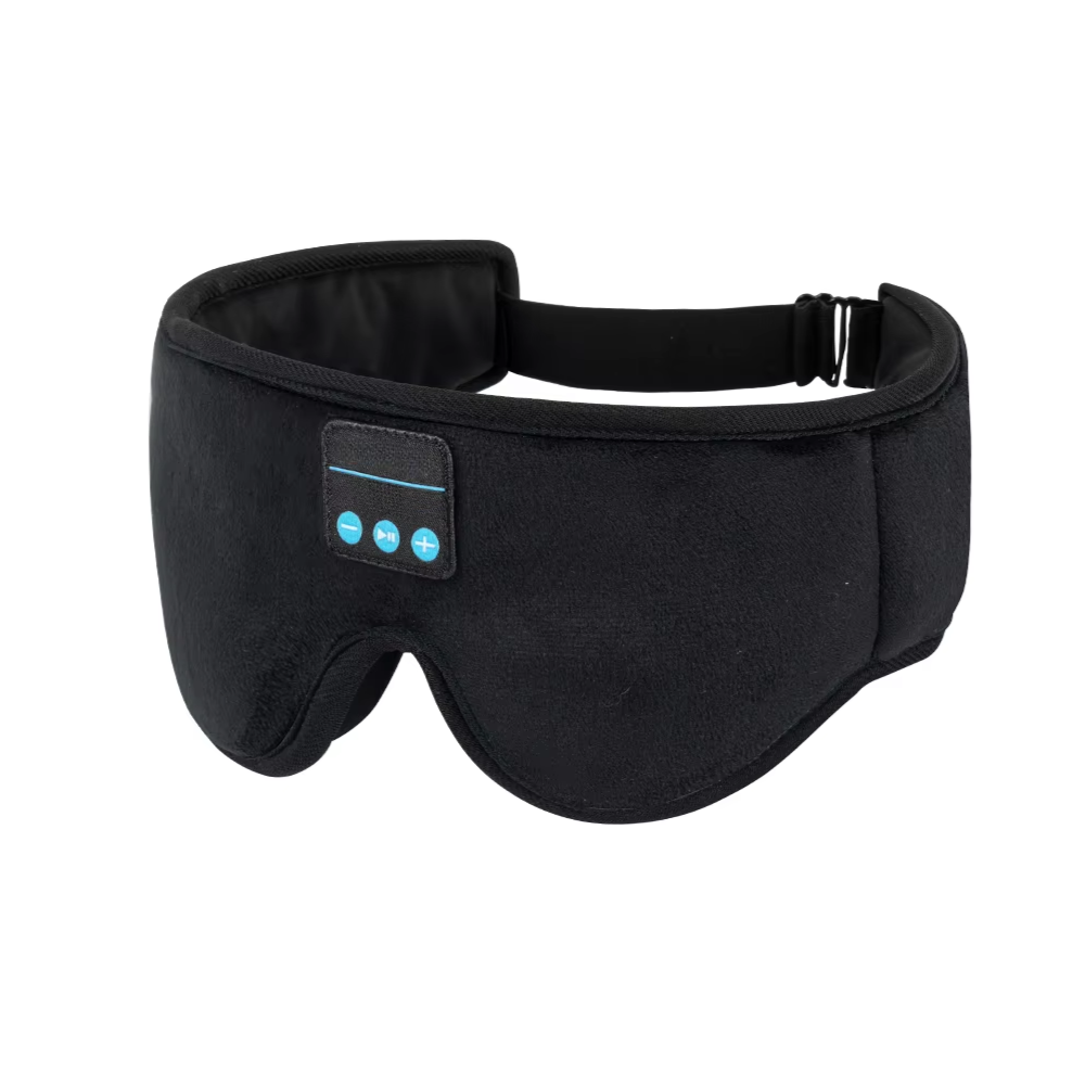 DreamTune 3D Bluetooth Sleep Mask – Wireless Headphones & Adjustable Eye Cover